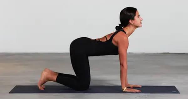 We take a look at yoga poses to relieve period cramps.