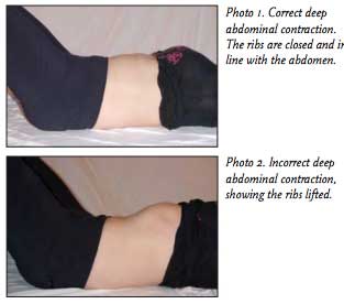 Static Back Abdominal Contractions