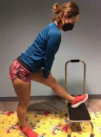 03 standing hamstring stretch