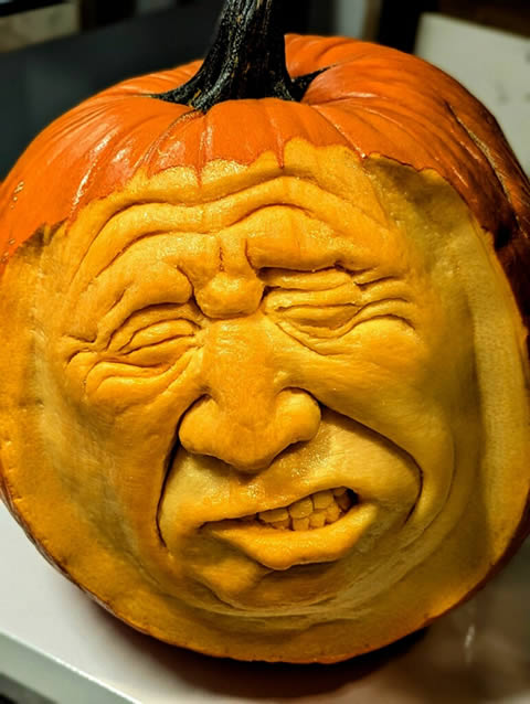 carved pumpkin