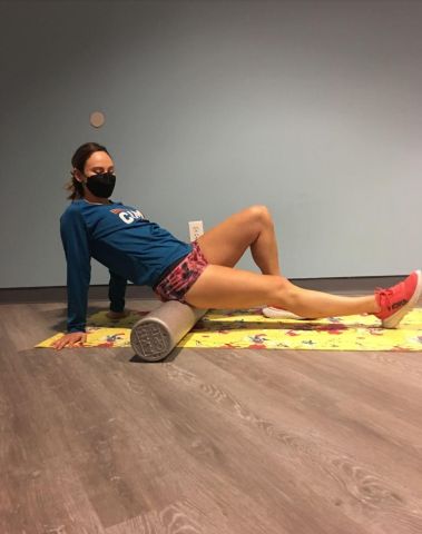 10 foam roll gluteals